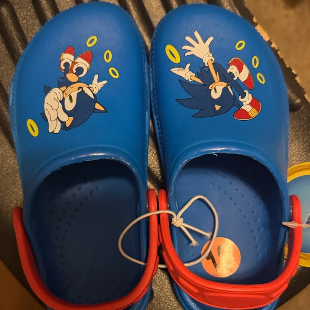 Sonic the Hedgehog Toddler Clogs - Picture 1 of 3